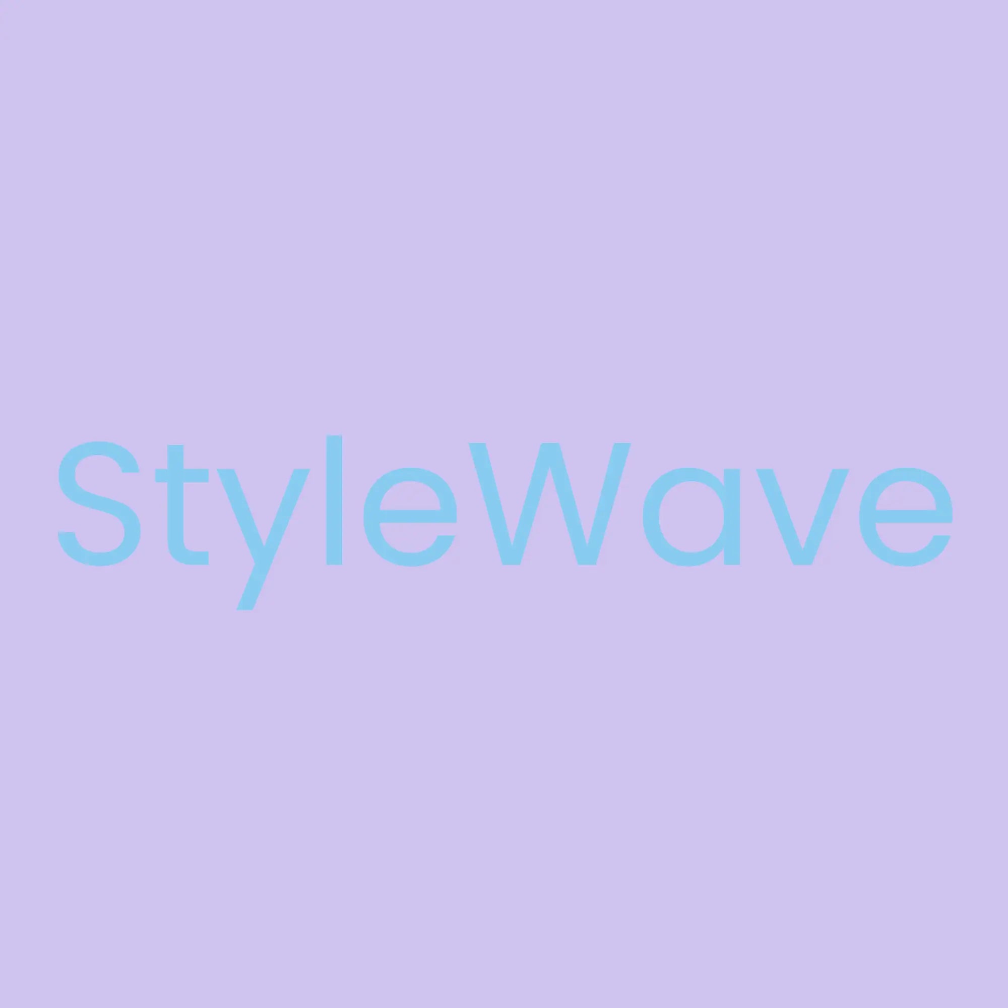Stylewave Logo – moderne Beauty-Marke für Haarstylingprodukte